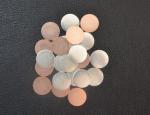 Electrical Trimetal Moving Contacts / Bimetal Contact Rivets Powder Metallurgy