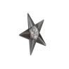 Buy cheap Aluminum Alloy 5cm-8cm Custom Metal Badge Police Station Five Pointed Star from wholesalers