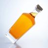 Buy cheap Glass Liquor Bottle 500ml 750ml Square Shape With Glass Collar Closure from wholesalers