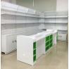 Buy cheap Durable Metallic Medicine Display Racks Wall Side 900x320x2000mm Size from wholesalers
