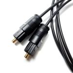 Toslink Cable OD2.2mm Thin Plastic Audio Male/Male Coax Cable 1-15M
