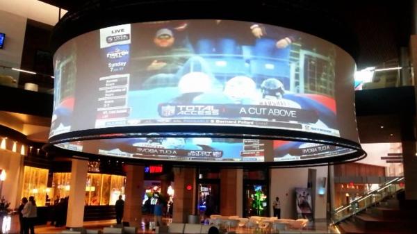 Buy cheap Customized 180 ° / 360 ° Curved Projector Screen With 3 Years Warranty from wholesalers