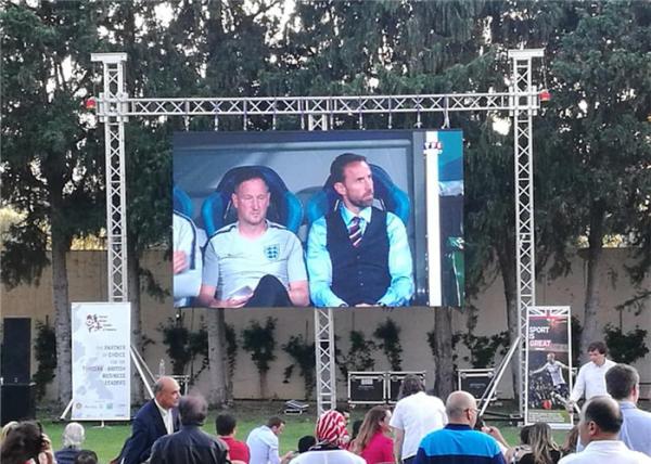 High Brightness 7000cd/sqm P5.95 Outdoor Rental LED Display 2880Hz Refresh Rate