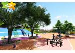 Park Landscape Plan Kids Outdoor Playground Equipment