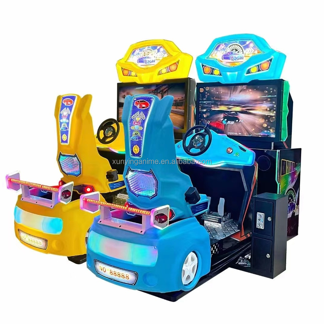 ODM Car Racing Racing Arcade Machine Simulator Driving Game 110V