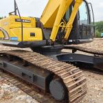 Yellow SK260 Used Kobelco Excavators 1.3m3 Bucket Capacity 131kw Rated Power