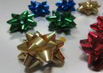 Multi material and colors christmas bow ribbon , 2” - 4" curling ribbon bows
