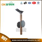 wooden street lamp amusement park fitness equipment