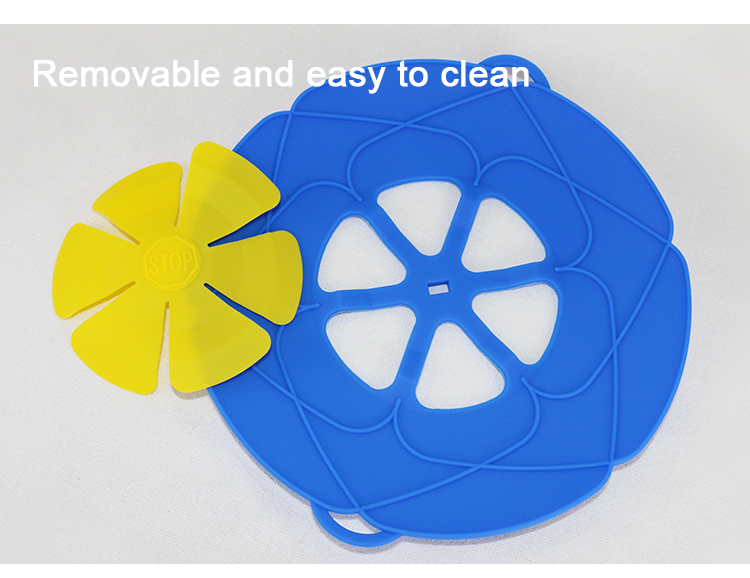 Food Grade Silicone Pan Lid Cover Reusable With Double Hangs For Cooking
