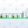 Buy cheap 4h 10T 15M3 Organic Waste Disposal Machine Food Organic Waste Composting Machine from wholesalers
