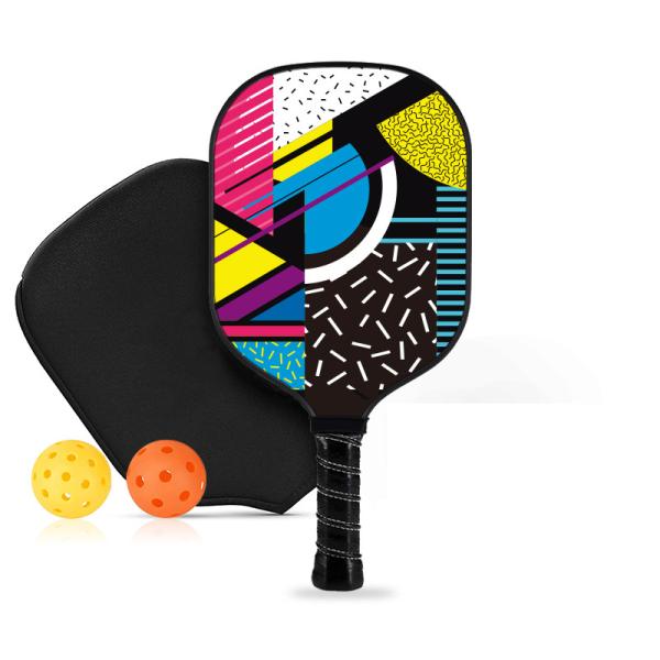 Buy cheap USAPA Approved Carbon Fiber Surface Honeycomb Core Ultra Cushion Grip Graphite Pickleball Paddle from wholesalers