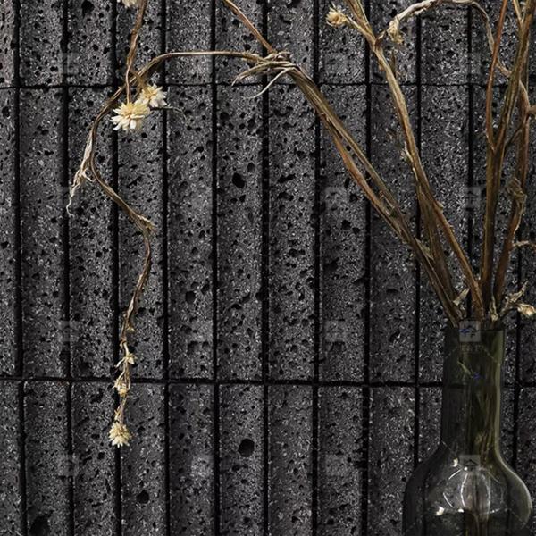 Buy cheap Black Color Curve Fluted Limestone Mosaic Tile Decoration Bathroom Backsplash Tile from wholesalers