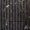Buy cheap Black Color Curve Fluted Limestone Mosaic Tile Decoration Bathroom Backsplash Tile from wholesalers