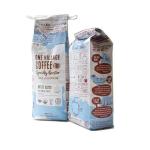 Custom Printed Stand Up Pouch Coffee Bag Flat Bottom Coffee Packaging Bag Pouch