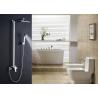 Buy cheap Brass Bathroom Square Shower Set , Thermostatic Shower Systems ROVATE from wholesalers