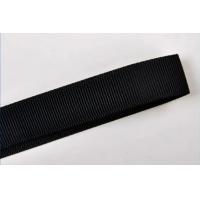 Buy cheap 3/8" Wide 13MM Black Grosgrain Ribbon For Wedding / Party product
