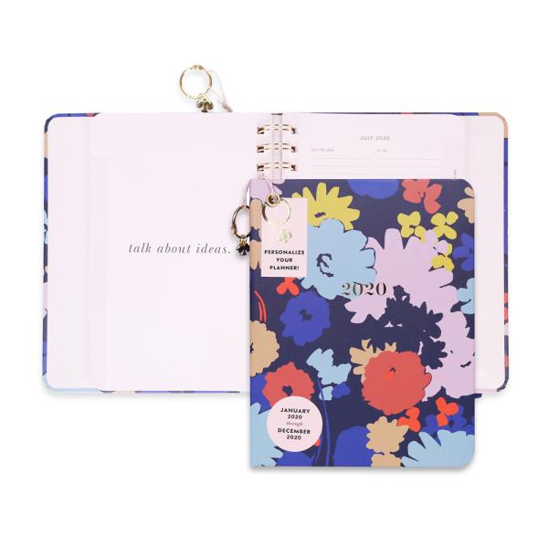 Buy cheap Cute Hardcover Spiral Planner Golden Wire Binding With Stickers / Pocket Folder / Pendant from wholesalers