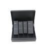 Buy cheap Black Magnetic Lid Cosmetic Gift Boxes For Luxury Skincare Product Sets Packaging from wholesalers
