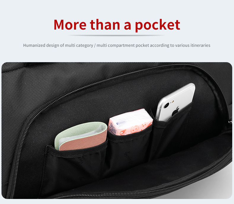 Large Capacity Folding Travel Duffle Bag Dirt Resistant Multi Functional