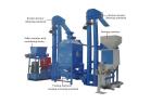 Wheat Straw / Corn Stalk / Alfalfa Hay Wood Pellet Production Line 500KG/H