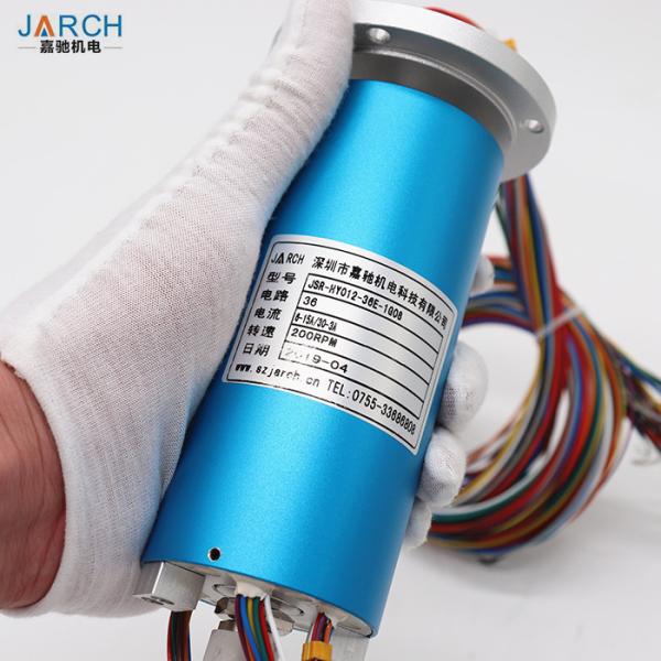 Buy cheap Electrical Rotary Joint Hybrid 300RPM Pneumatic Slip Ring from wholesalers