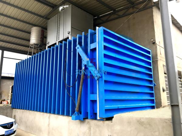 OEM Vacuum Cooling Machine 4 Pallets Electric Switch Control Prevent Circuit