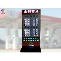 Buy cheap Environmentally Friendly Gas Price Board , Low Power Consumption Digital Gas product