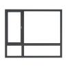 Buy cheap Horizontal Opening Pattern Modern Style Waterproof Aluminum Frame Glass Casement Windows from wholesalers