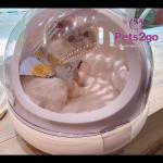 Airline Approved PVC 1.70KG 36X40CM Pet Carrier Cage
