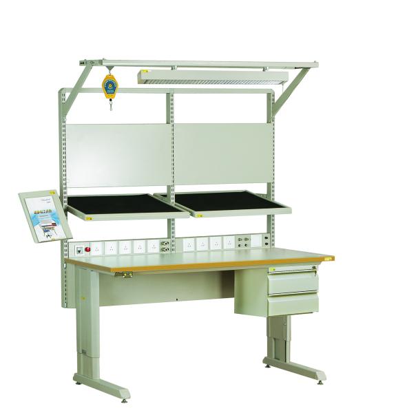 Buy cheap Anti Static Adjustable ESD Workbench Heavy Duty Steel For Industrial from wholesalers