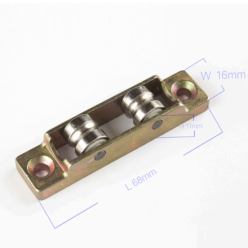Hotel Villa Apartment Office Building 14mm Sliding UPVC Window Roller with Zinc Alloy