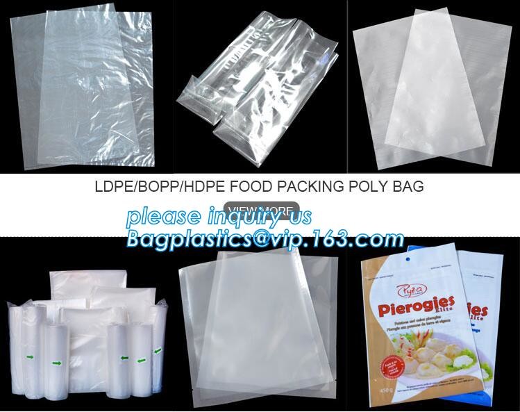 Factory wholesale side gusset clear polybag plastic square flat bottom bopp bag side gusset cello bag bagease bagplastic