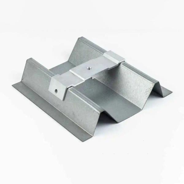 Buy cheap Anti Slip Solar Metal Drainage Channel Silvery / Photovoltaic Water Drainage Channel from wholesalers