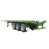 Buy cheap 1300mm Flatbed Container Semi Trailer 20ft Flatbed Truck For Bulk Cargo from wholesalers