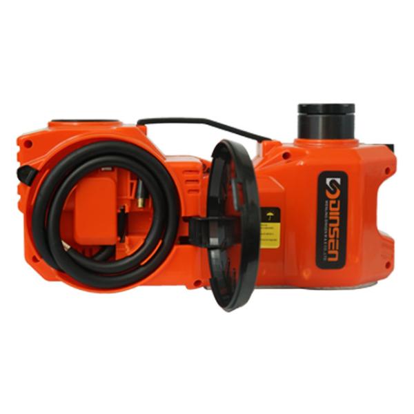 5 Ton Electric Hydraulic Car Jack With Digital Meter Double Cylinder Air Pump