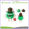 Buy cheap USB 2.0 Cartoons Chocolat M&M Rainbow Bean USB Flash Drive 4GB 8GB 32GB 64GB Pendrive Flash Memory Gifts from wholesalers