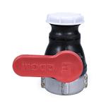 UMETASS DN50 HDPE IBC Tank Ball Valve With Quick Disconnect Outlet for