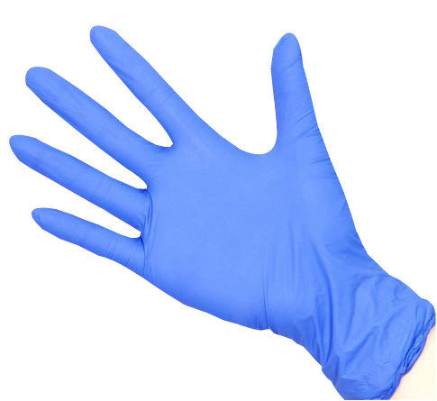 Buy cheap Long Sleeve XXL Disposable Nitrile Gloves Chemical Resistance from wholesalers