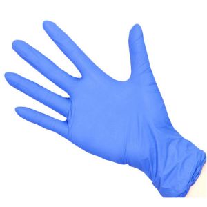 Buy cheap Long Sleeve XXL Disposable Nitrile Gloves Chemical Resistance from wholesalers