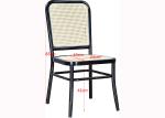 Buy cheap Outdoor Bistro Rattan 85cm Upholstered Cafe Chairs from wholesalers