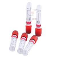 Buy cheap 6ml Blood Sample Collection Tubes , PET Blood Sample Collection Vials product