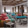 Buy cheap Monomer Design Cafe Interior Design With 12mm Thick MDF from wholesalers
