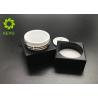 Buy cheap 1OZ Matte Black Square Glass Jars For Cosmetic Packaging , Eco - Friendly from wholesalers