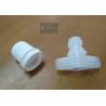 Buy cheap Pure White Plastic Twist Top Cap For Stand Up Pouch OEM ODM Service from wholesalers