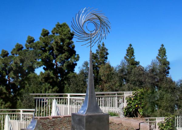 Buy cheap Large Outdoor Decorative Stainless Steel Sculpture Artists Garden Kinetic Sculpture from wholesalers