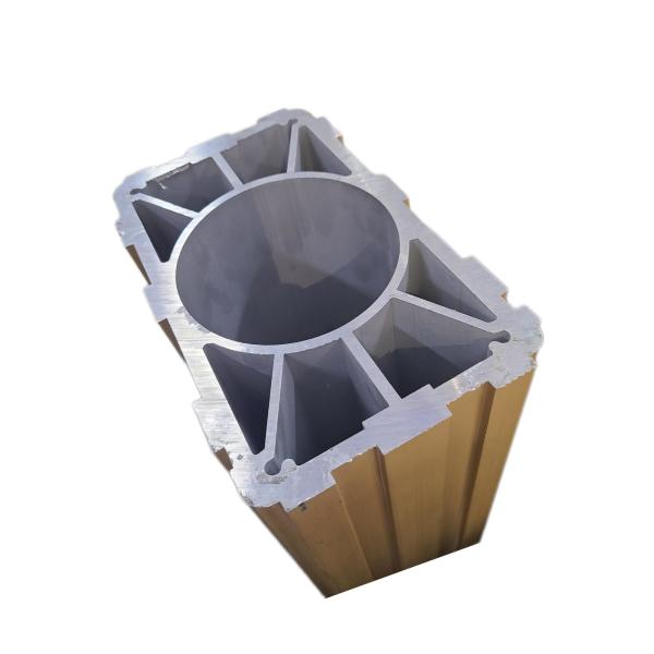 Buy cheap 1.2mm 6063 T5 Extruded Aluminium Door Profiles Matt Powder Coated from wholesalers