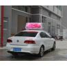 Buy cheap P6.67 outdoor taxi roof led display Brightness 1800mcd 3G WIFI RGB die cast auminum from wholesalers