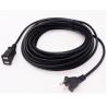 Buy cheap Power cord Fan Electric battery charger line Outdoor Home appliances American Standard Two plug extension cord socket from wholesalers