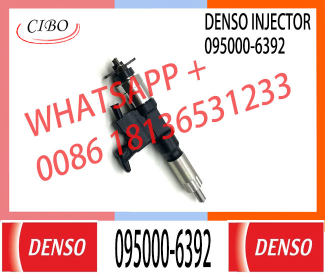 New design 095000-6392 For Isuzu 8-97609789-2 Diesel Common Rail Fuel Injector 095000-6372 with great price