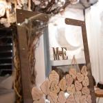 Wooden Wedding guest book Wedding decoration layout message board